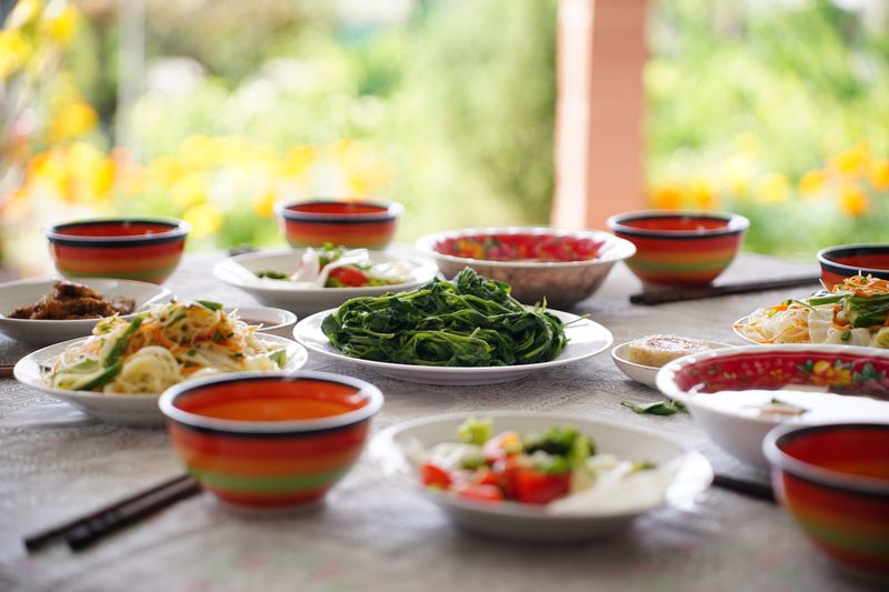 House garden salad catering option